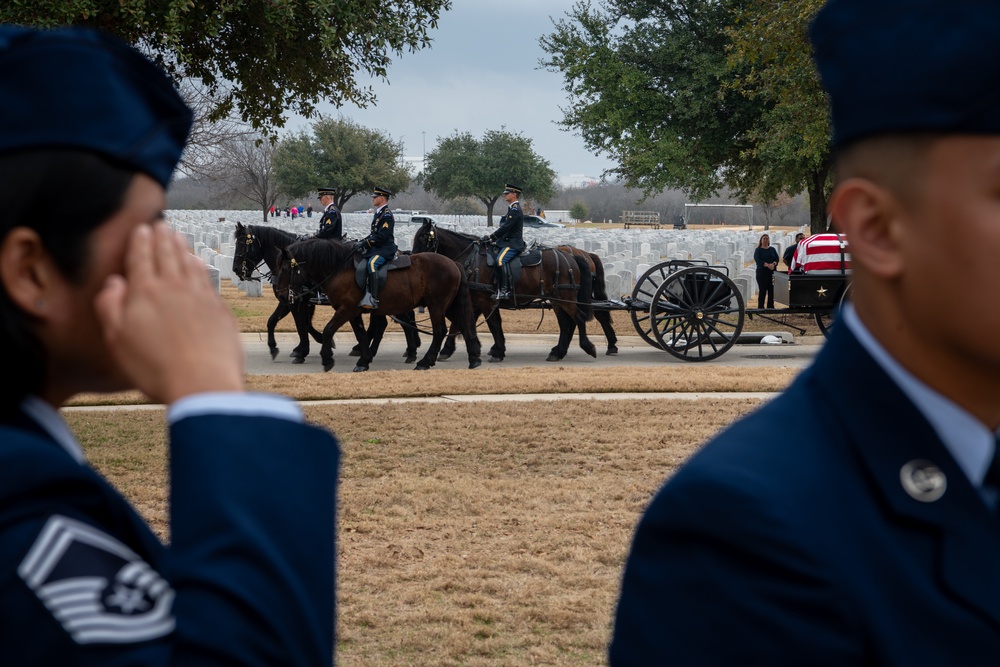 Fifth Chief Master Sgt. of the Air Force Robert D. Gaylor Laid to Rest