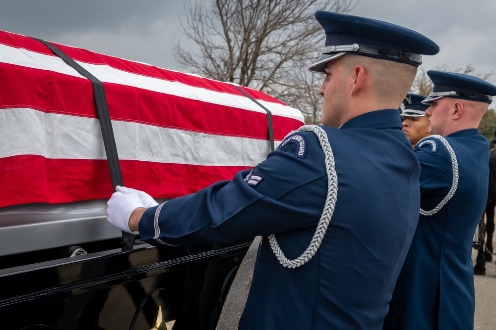 Fifth Chief Master Sgt. of the Air Force Robert D. Gaylor Laid to Rest