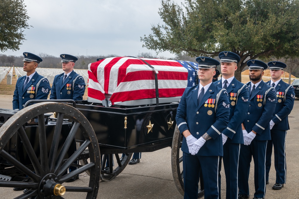 Fifth Chief Master Sgt. of the Air Force Robert D. Gaylor Laid to Rest