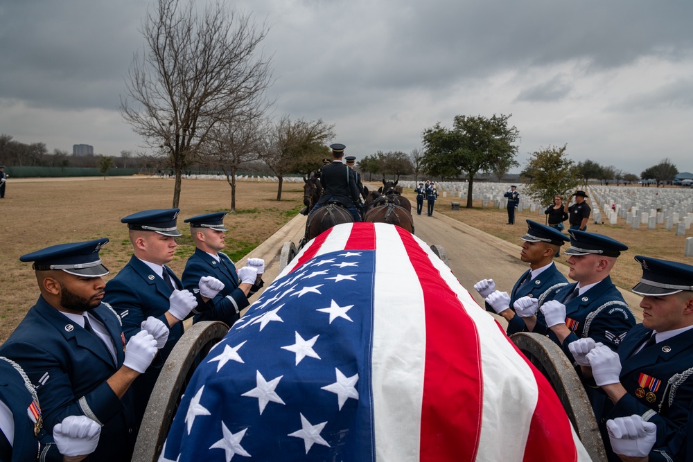 Fifth Chief Master Sgt. of the Air Force Robert D. Gaylor Laid to Rest