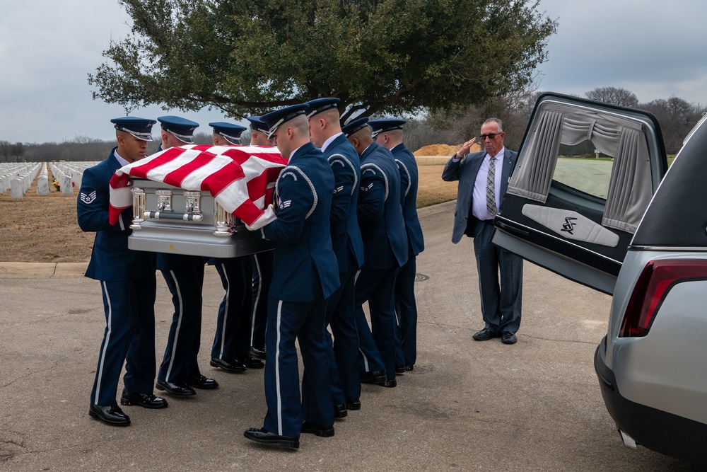 Fifth Chief Master Sgt. of the Air Force Robert D. Gaylor Laid to Rest