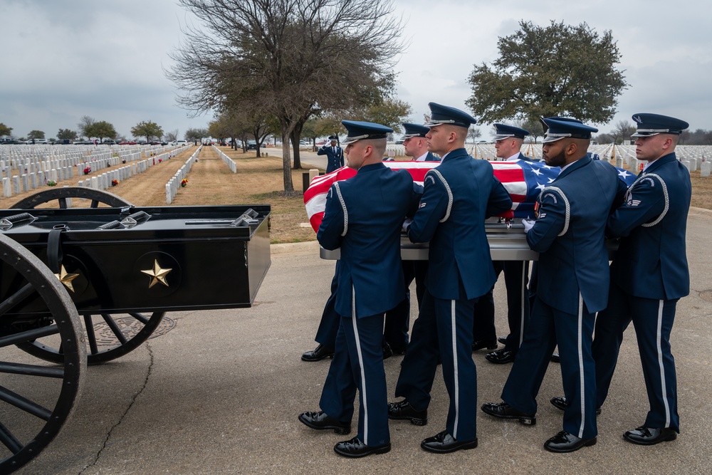 Fifth Chief Master Sgt. of the Air Force Robert D. Gaylor Laid to Rest