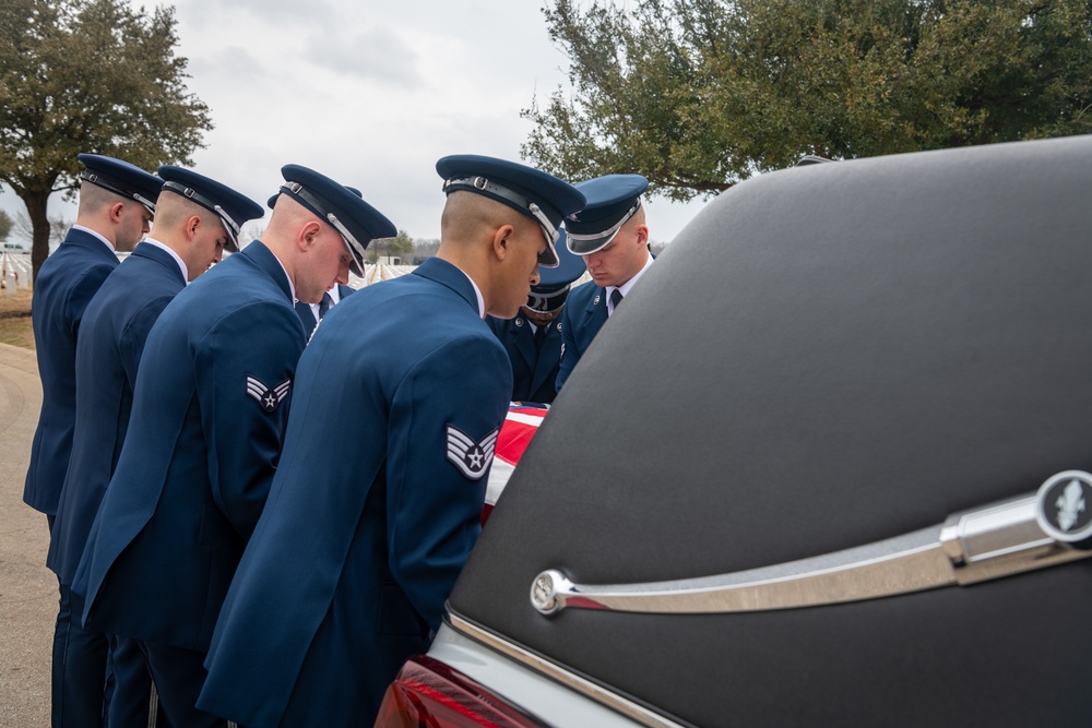 Fifth Chief Master Sgt. of the Air Force Robert D. Gaylor Laid to Rest