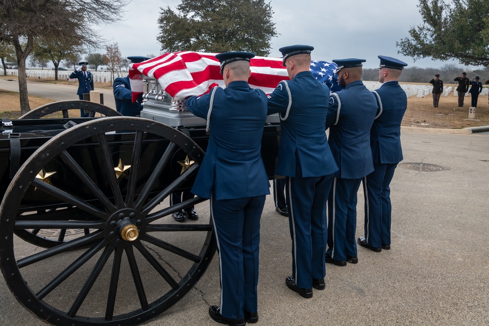 Fifth Chief Master Sgt. of the Air Force Robert D. Gaylor Laid to Rest