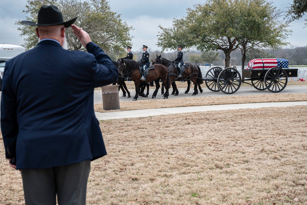 Fifth Chief Master Sgt. of the Air Force Robert D. Gaylor Laid to Rest