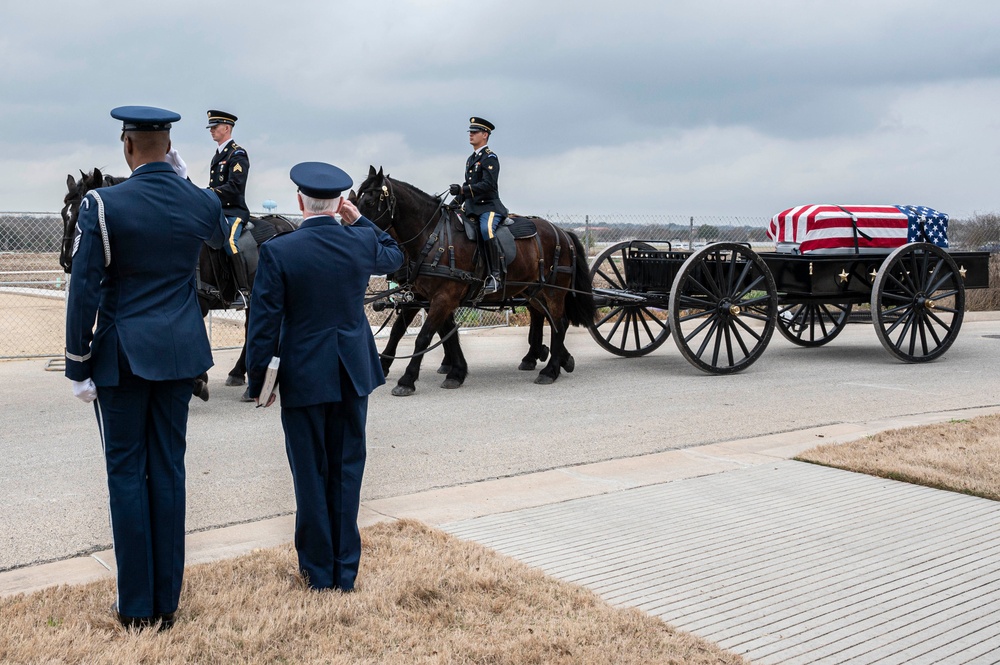 Fifth Chief Master Sgt. of the Air Force Robert D. Gaylor Laid to Rest