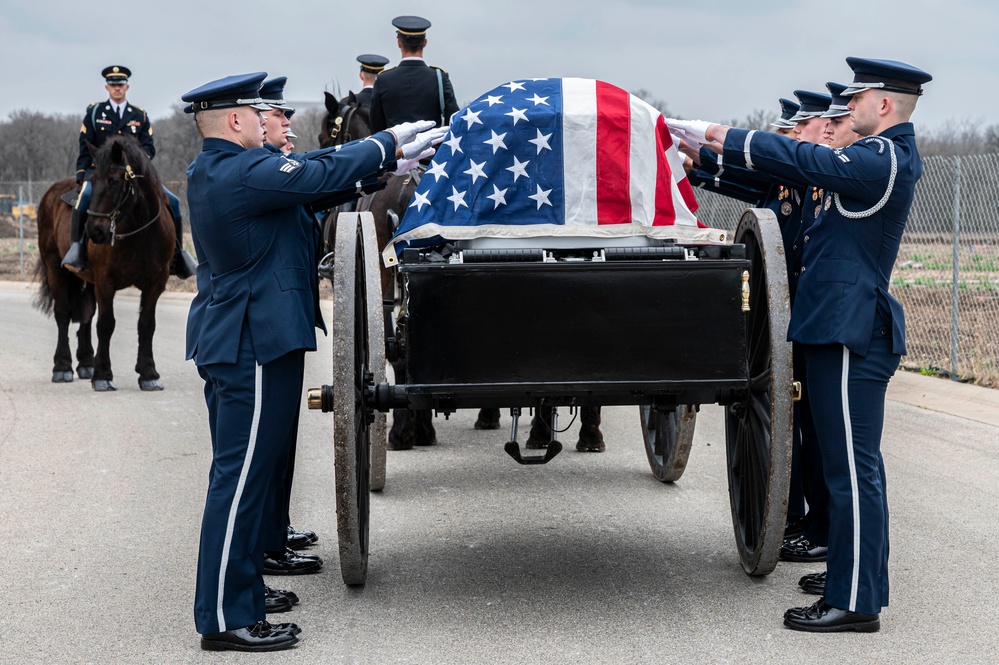 Fifth Chief Master Sgt. of the Air Force Robert D. Gaylor Laid to Rest