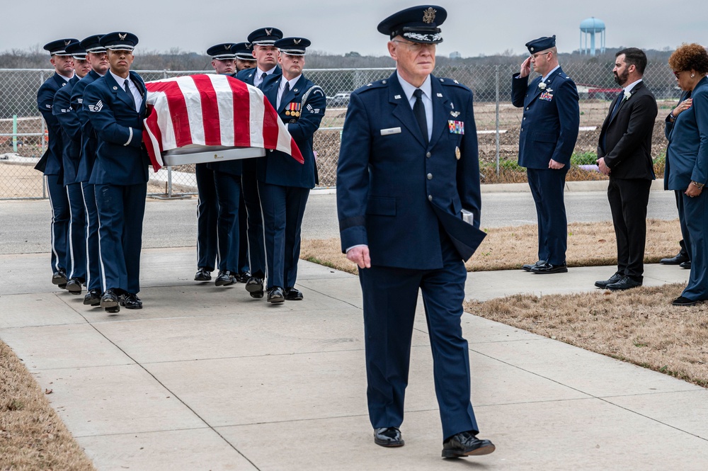 Fifth Chief Master Sgt. of the Air Force Robert D. Gaylor Laid to Rest