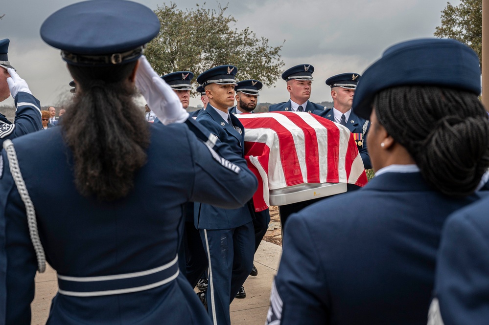 Fifth Chief Master Sgt. of the Air Force Robert D. Gaylor Laid to Rest