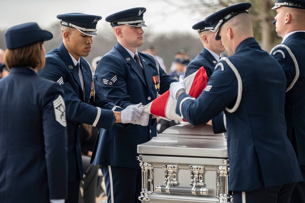 Fifth Chief Master Sgt. of the Air Force Robert D. Gaylor Laid to Rest