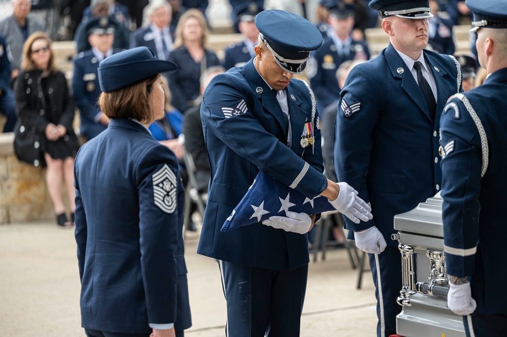 Fifth Chief Master Sgt. of the Air Force Robert D. Gaylor Laid to Rest