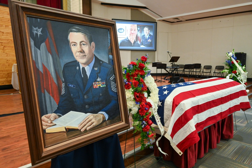 Fifth Chief Master Sgt. of the Air Force Robert  D. Gaylor Memorial Service Feb. 10, 2024