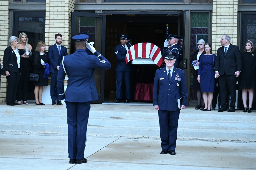 Fifth Chief Master Sgt. of the Air Force Robert  D. Gaylor Memorial Service Feb. 10, 2024