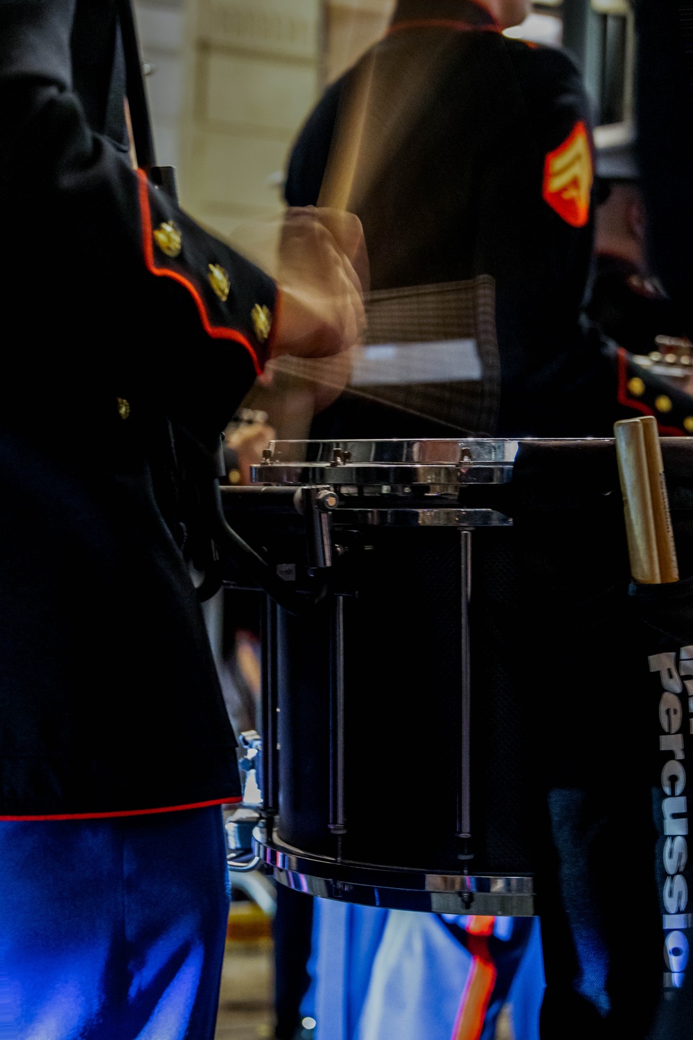 2d Marine Division Band Performs in the Knights of Chaos Parade 2024