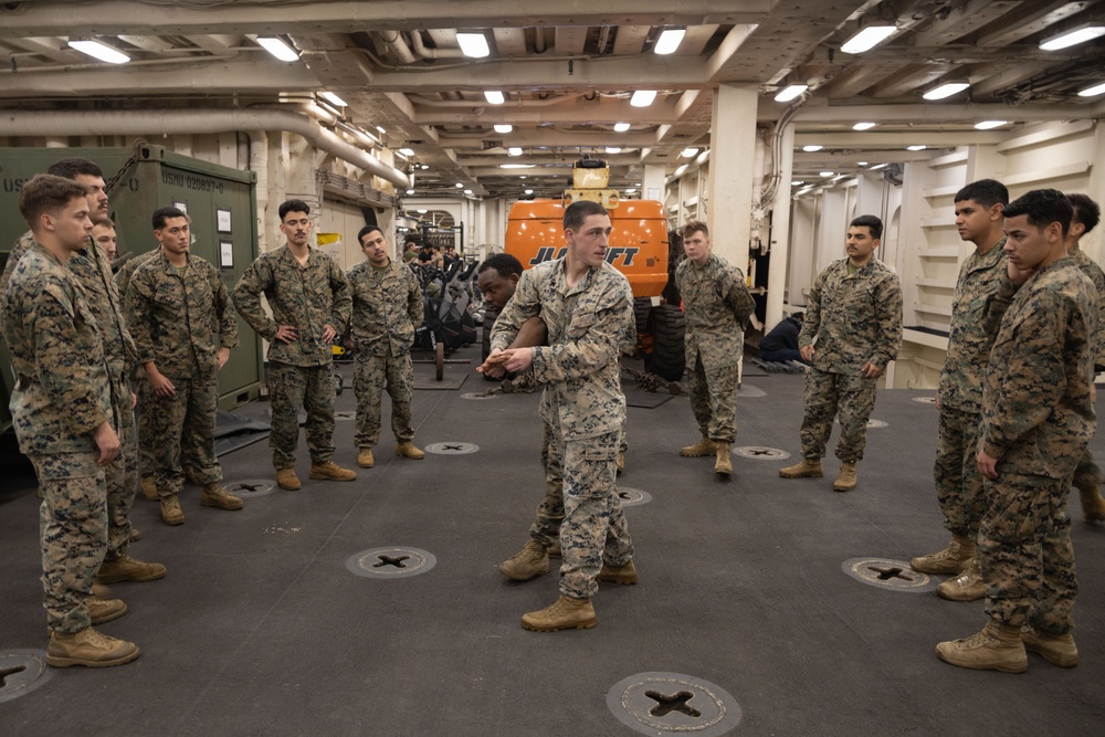 DVIDS - Images - Marine Corps Martial Arts Program on the USS Green Bay ...