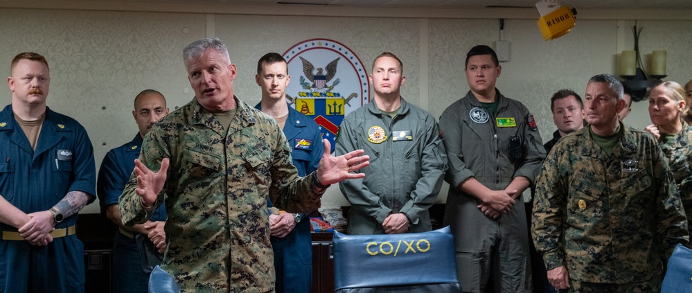 III MEF Visits USS America