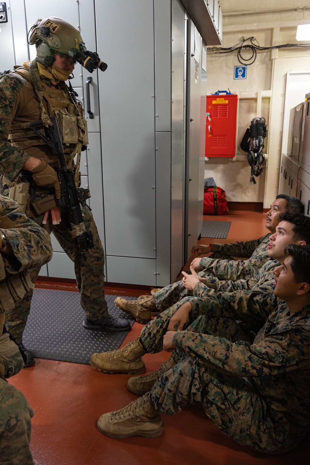 DVIDS - Images - 31st MEU conducts VBSS aboard the USS Miguel Keith ...