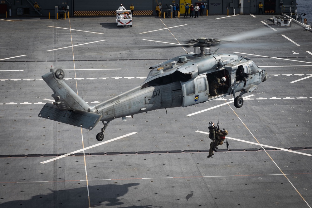 DVIDS - Images - 31st MEU conducts VBSS aboard the USS Miguel Keith ...