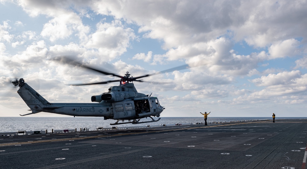 USS America Conducts Flight Operations WIth the 31st MEU