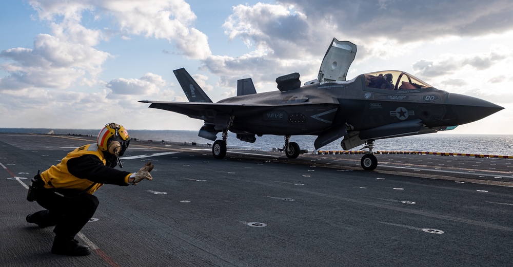 USS America Conducts Flight Operations WIth the 31st MEU