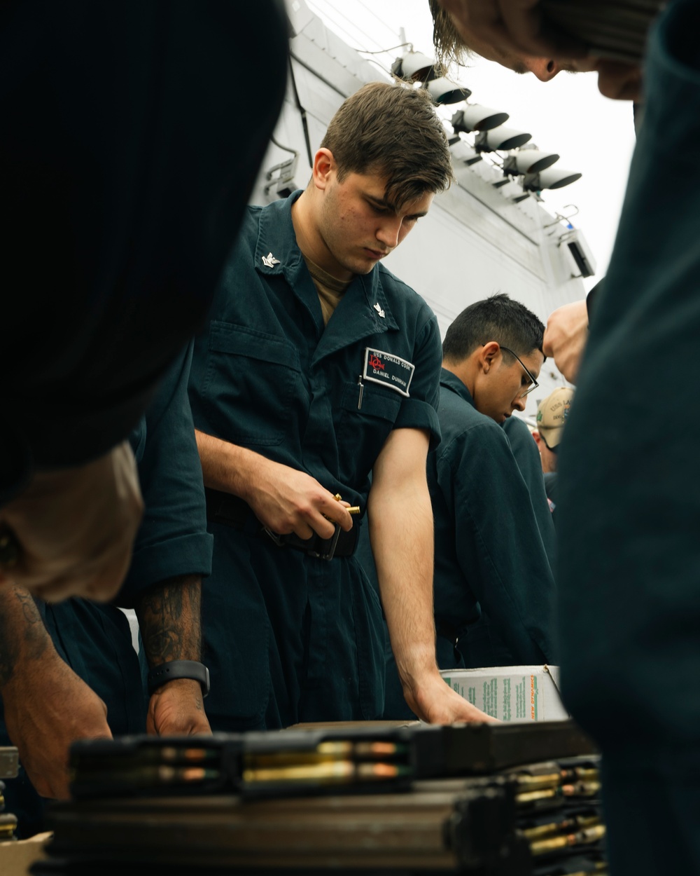 USS Delbert D. Black Operates in the Atlantic Ocean.