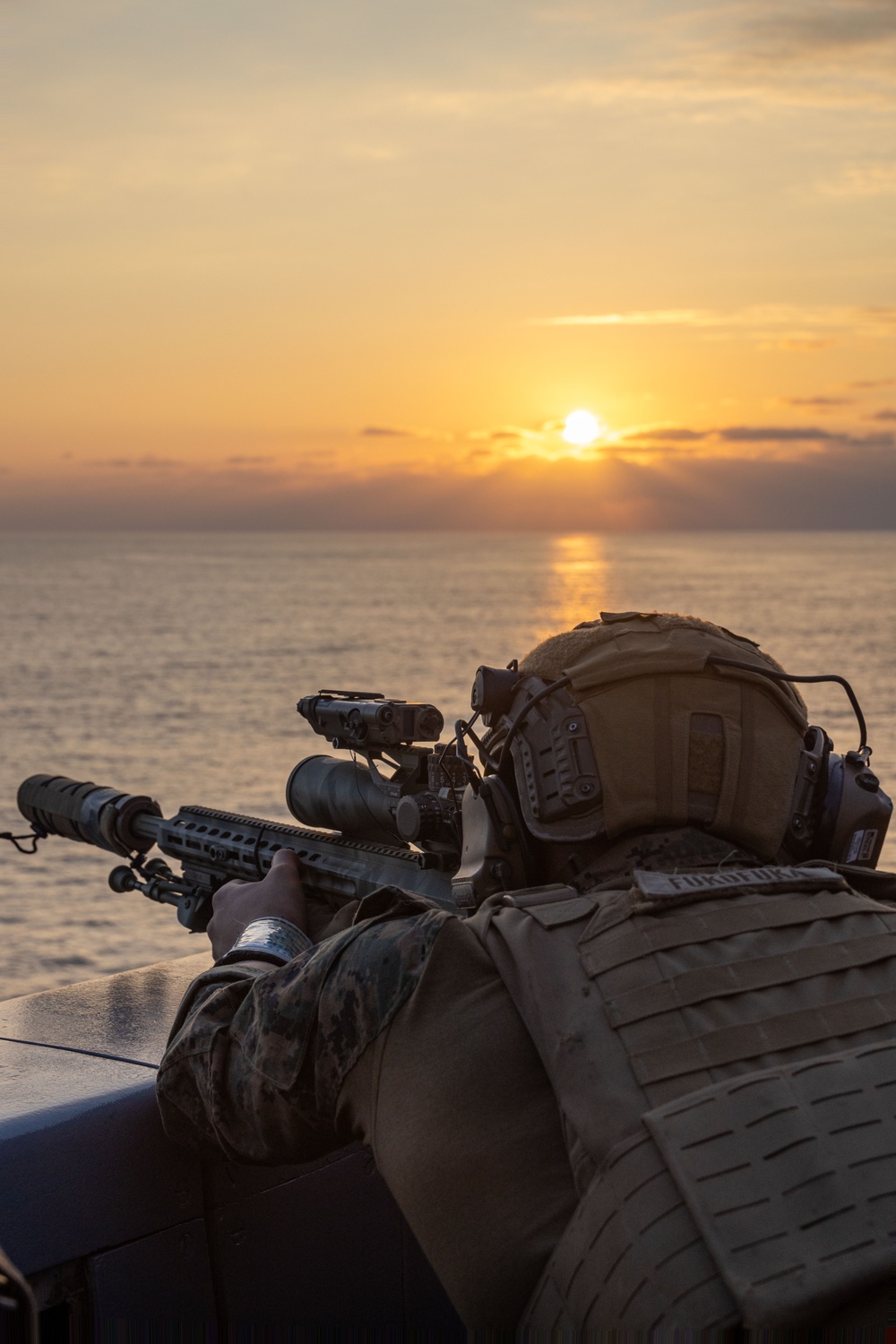 31st MEU snipers provide overwatch during VBSS