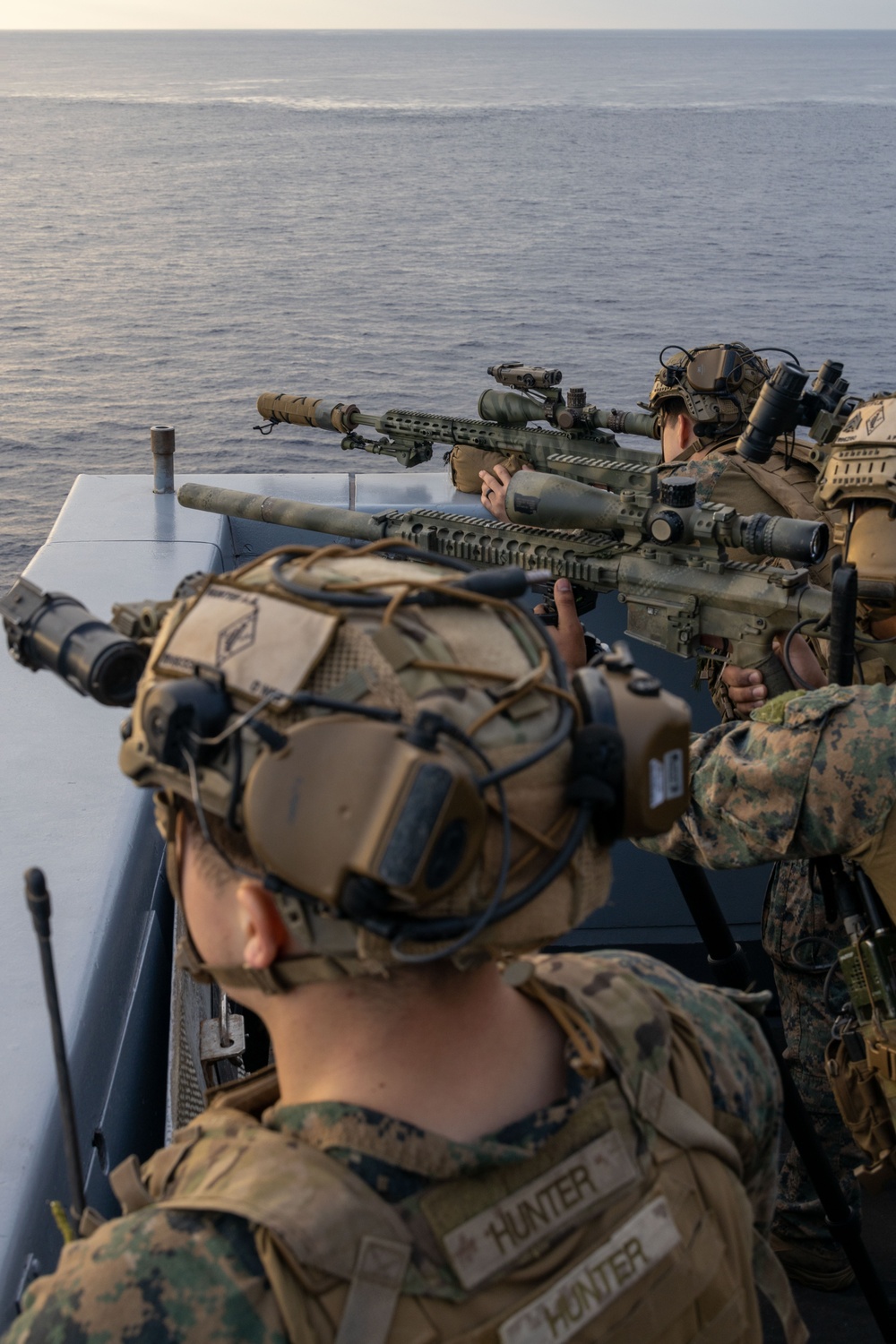 31st MEU snipers provide overwatch during VBSS