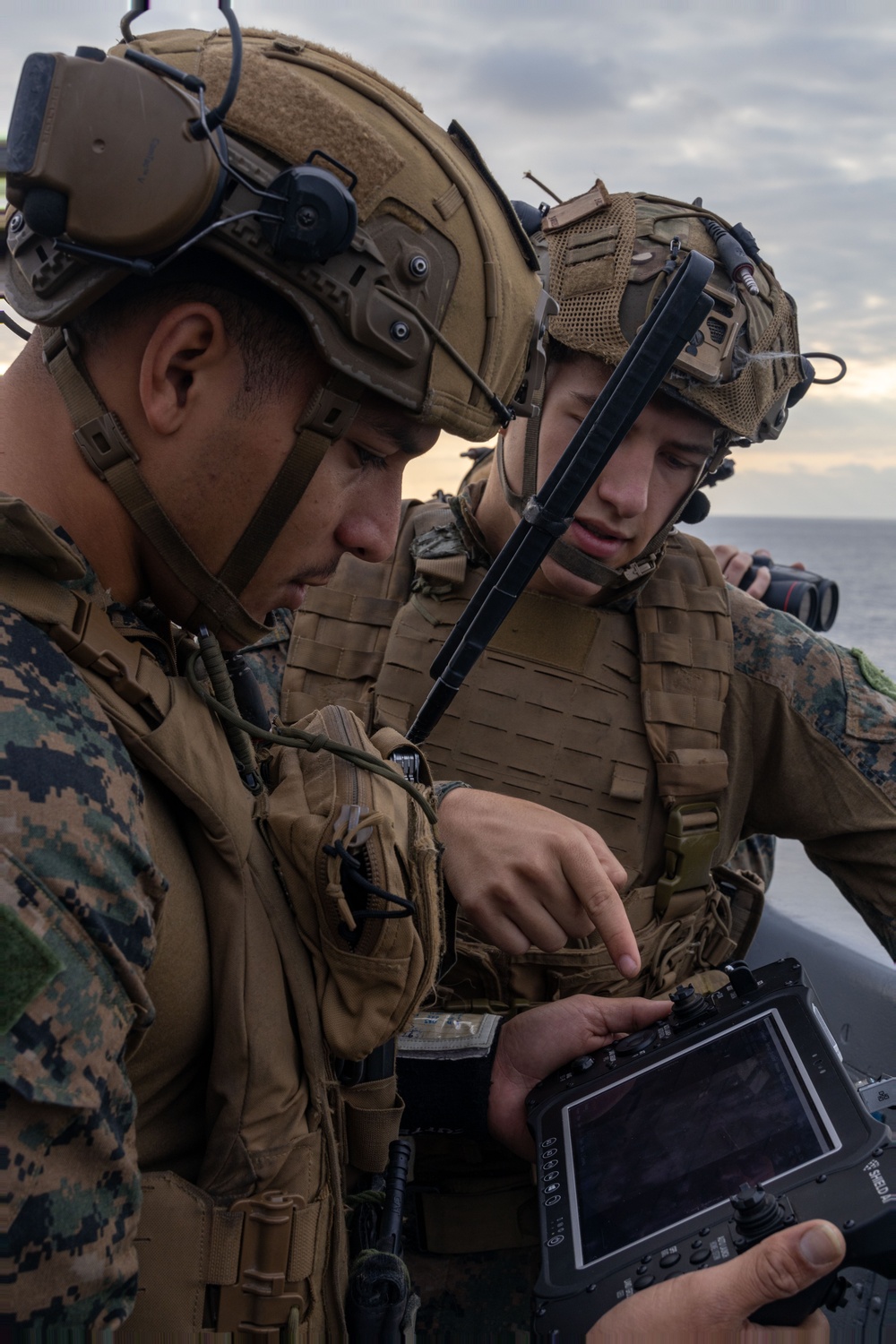 31st MEU snipers provide overwatch during VBSS