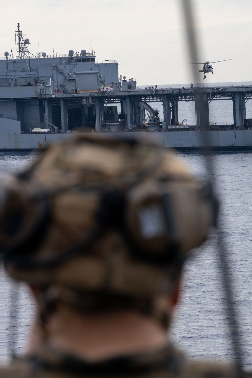 31st MEU snipers provide overwatch during VBSS