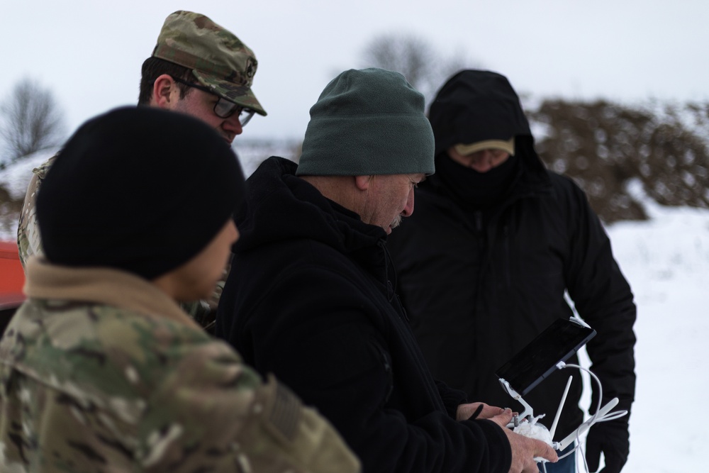 Task Force Marne Soldiers train with drones in Estonia