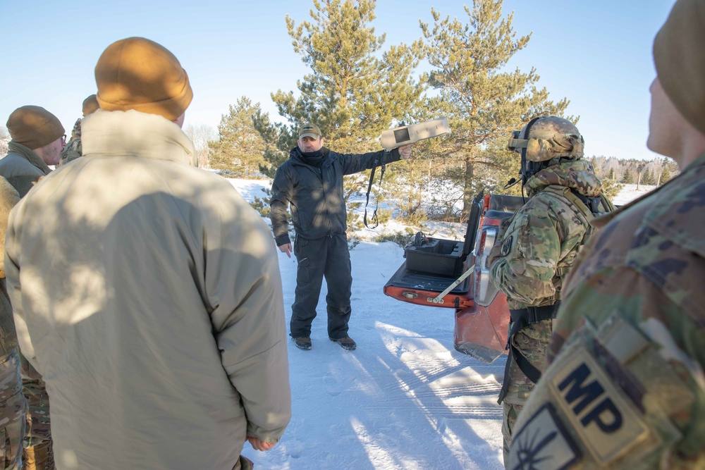 Task Force Marne Soldiers train with drones in Estonia