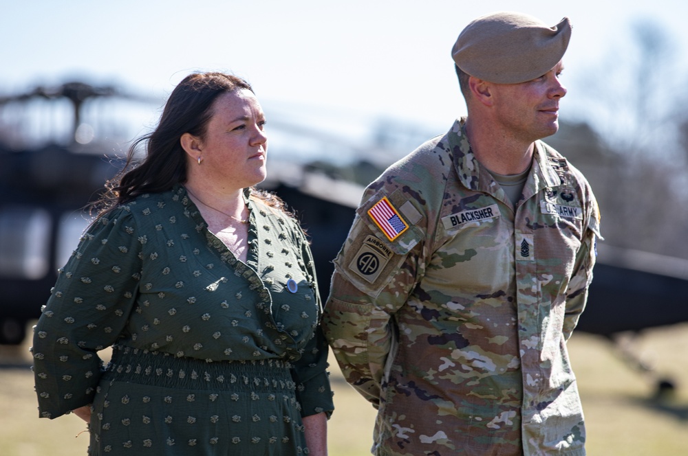 CSM JOEY BLACKSHER RETIREMENT CEREMONY