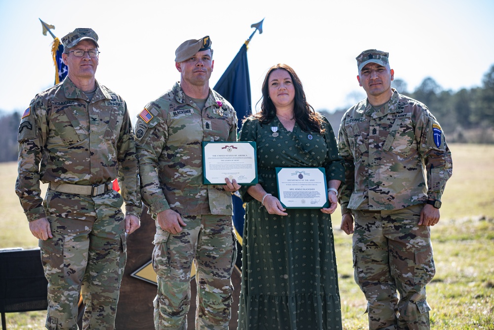 CSM JOEY BLACKSHER RETIREMENT CEREMONY