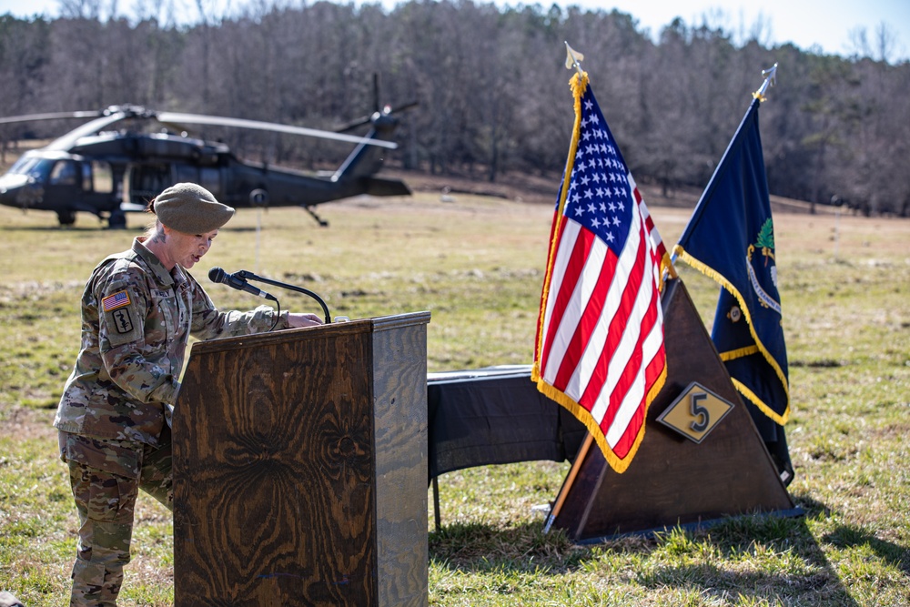 CSM JOEY BLACKSHER RETIREMENT CEREMONY