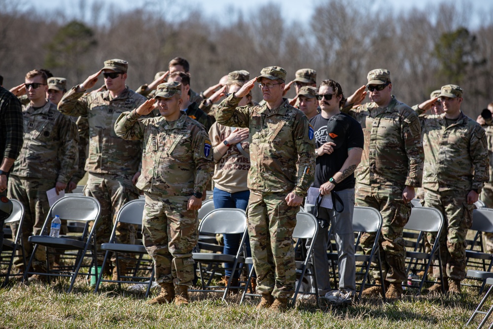 CSM JOEY BLACKSHER RETIREMENT CEREMONY