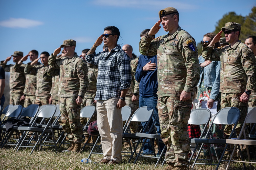 CSM JOEY BLACKSHER RETIREMENT CEREMONY