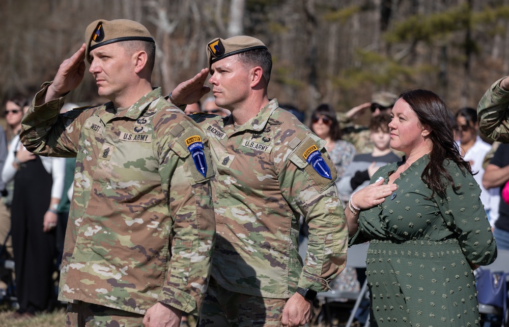 CSM JOEY BLACKSHER RETIREMENT CEREMONY