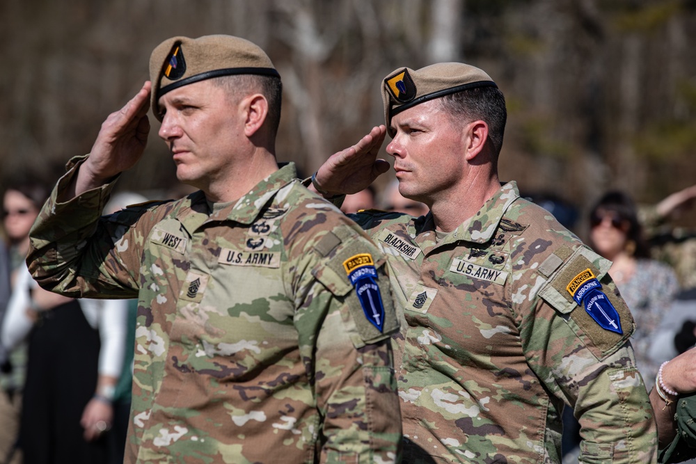 CSM JOEY BLACKSHER RETIREMENT CEREMONY