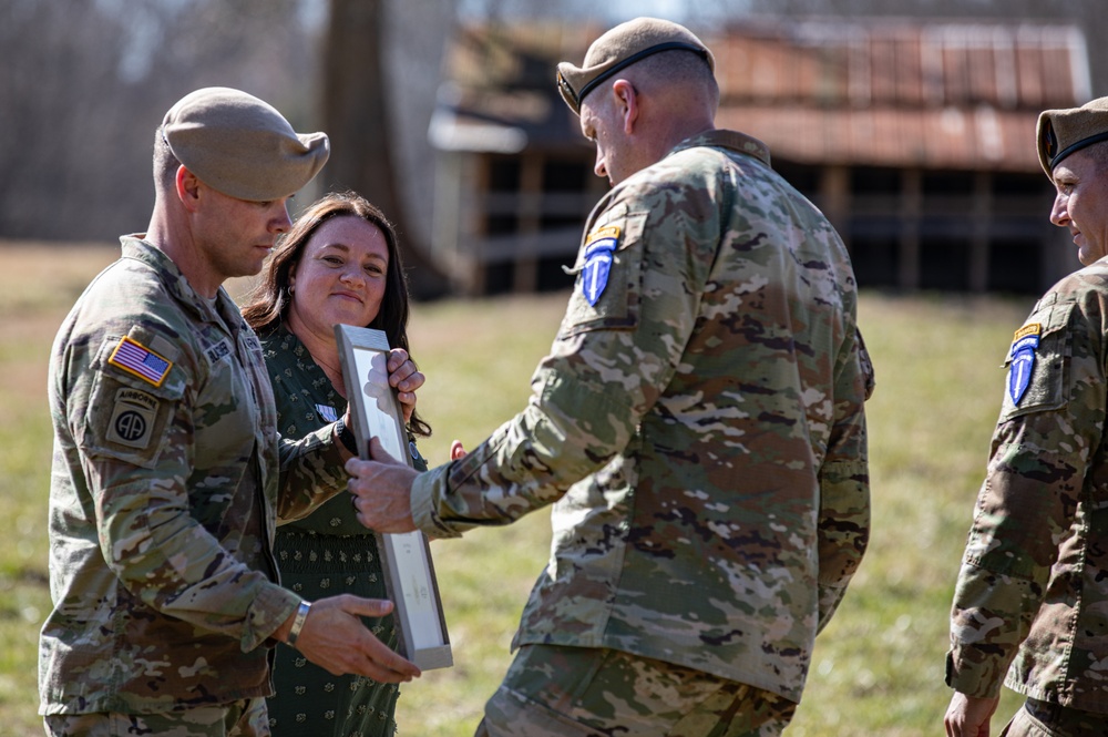 CSM JOEY BLACKSHER RETIREMENT CEREMONY