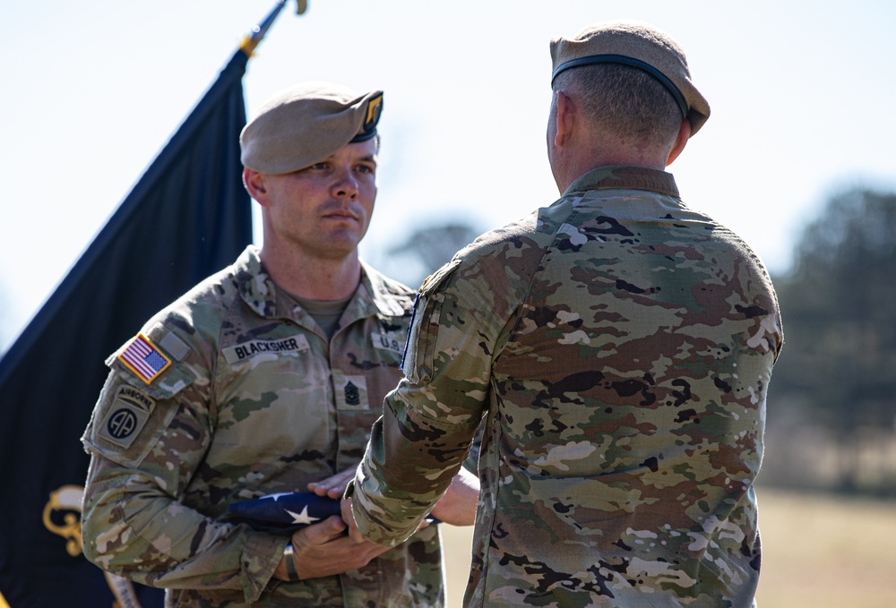 CSM JOEY BLACKSHER RETIREMENT CEREMONY