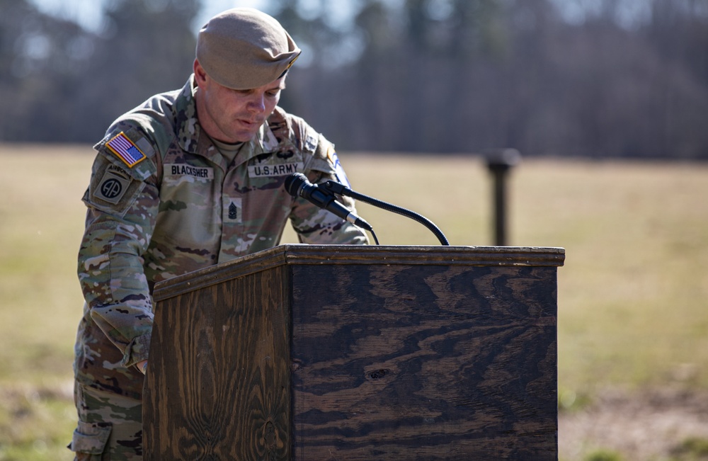 CSM JOEY BLACKSHER RETIREMENT CEREMONY