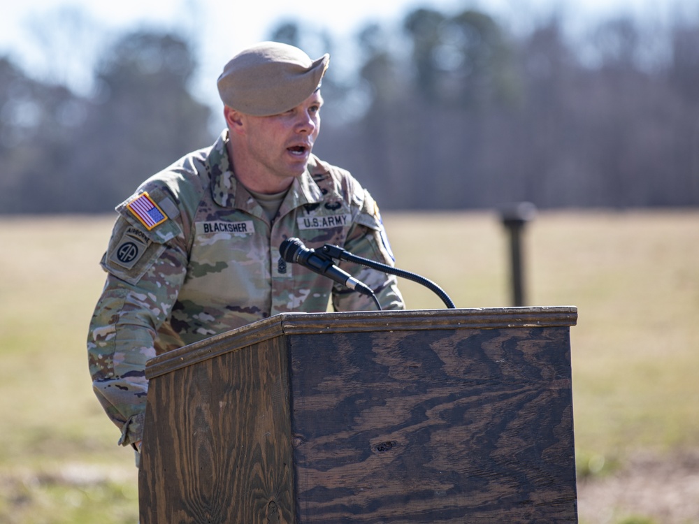 CSM JOEY BLACKSHER RETIREMENT CEREMONY