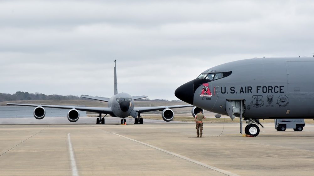 117th Air Refueling Wing Airmen keep their KC-135R Stratotanker fleet always ready