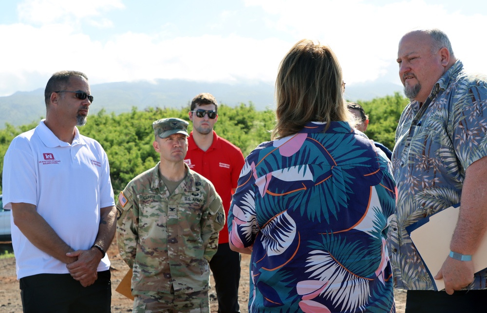 USACE temporary housing mission manager briefs FEMA leadership