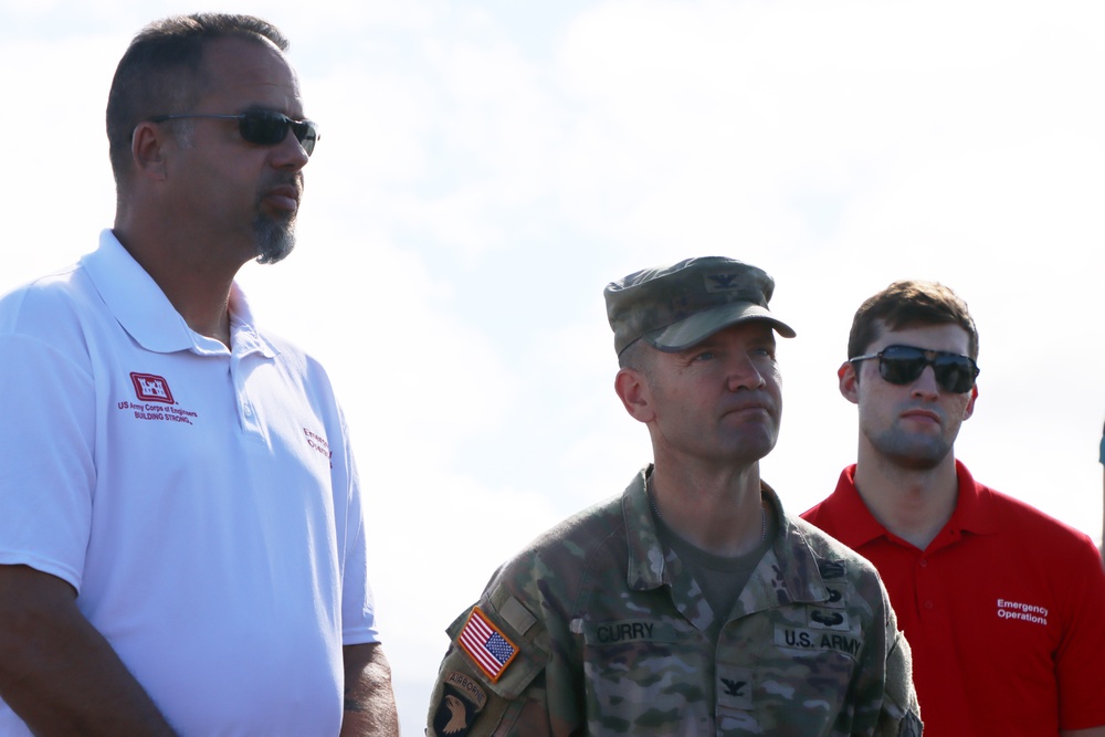 USACE temporary housing mission manager briefs FEMA leadership