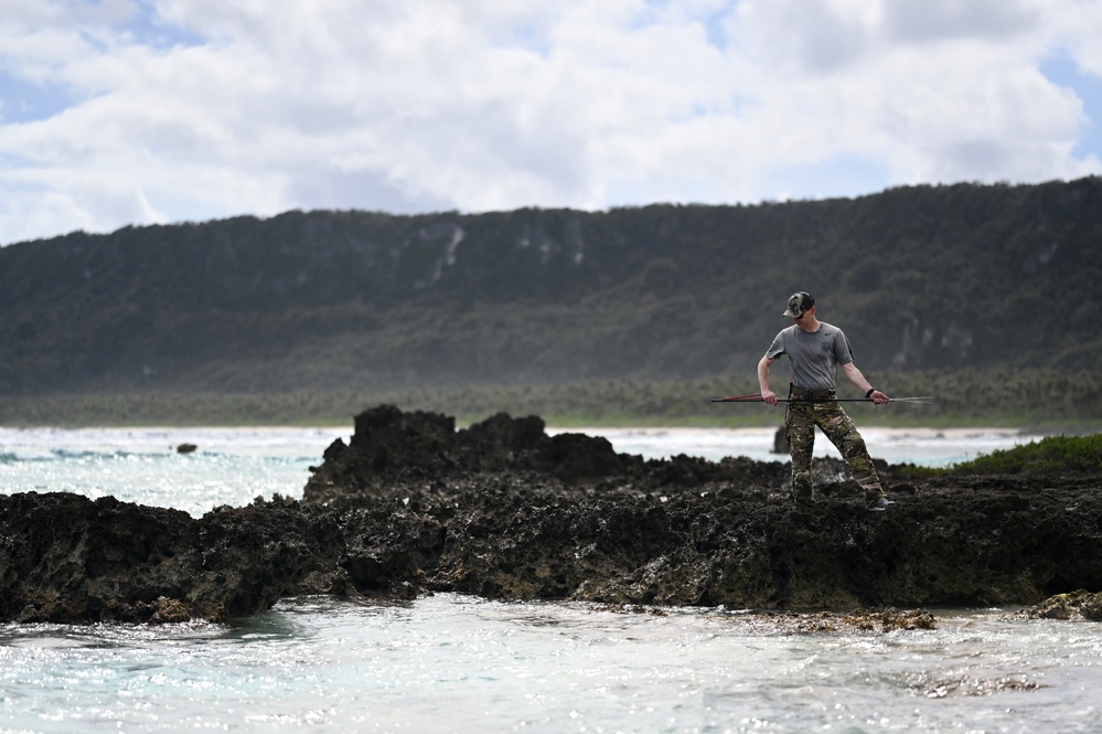 U.S. and Japan Air Self-Defense Airmen conduct Tropical Survival training during Cope North 24