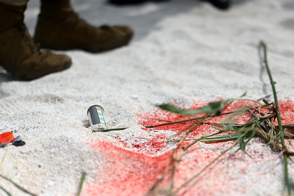 U.S. and Japan Air Self-Defense Airmen conduct Tropical Survival training during Cope North 24