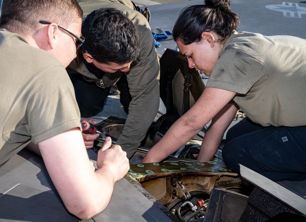 525th EFGS keeps Raptors mission capable during Bamboo Eagle 24-1