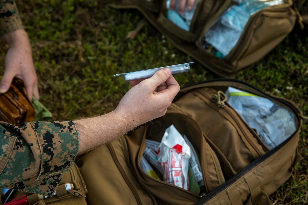 U.S. Marines and the Royal Australian Air Force train together in Tinian