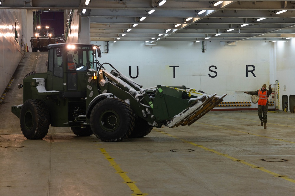 U.S. Marine Logistics: Port Operations in Support of Exercise Nordic Response 24